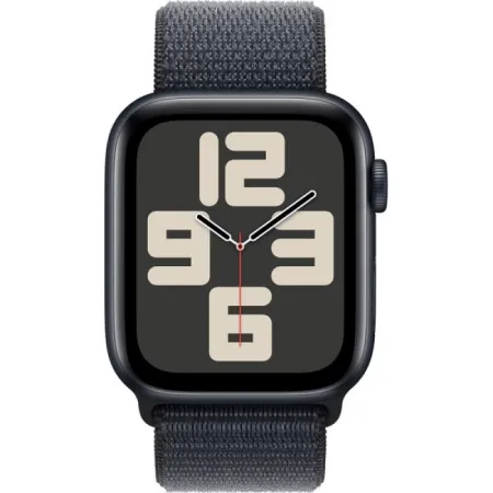 Apple Watch Series SE 2024 40mm Midnight Aluminum Case with Ink Sport Loop