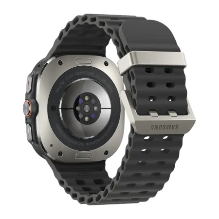 Умные часы Samsung Galaxy Watch Ultra 47мм, ремешок Marine (Titanium Silver, 2025)