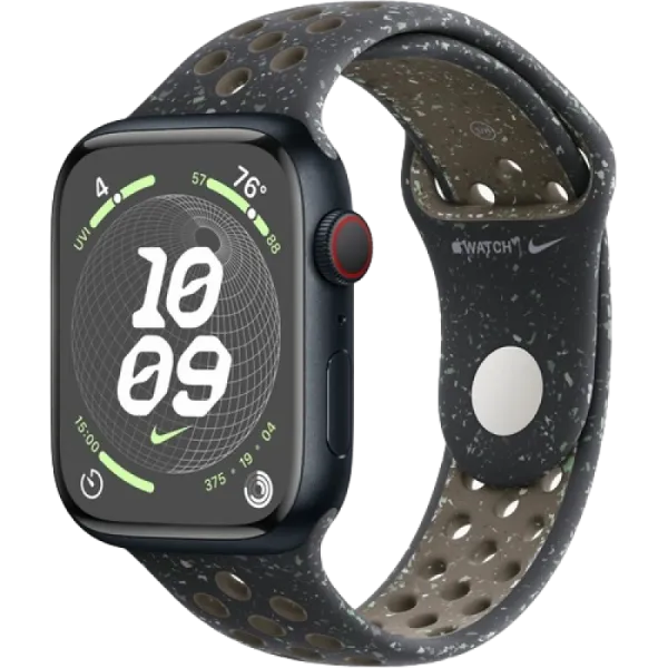 Apple Watch Series 9 45mm Midnight Aluminum Case Midnight Sky Nike Sport Band